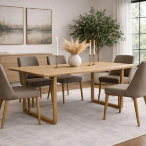 Dining Table with 6 Chairs